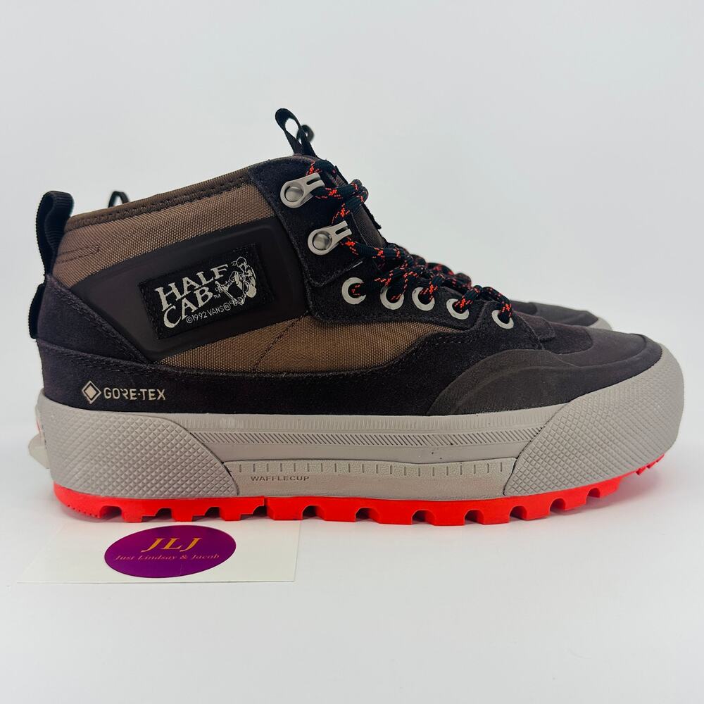 Vans Half Cab Gore-Tex MTE-3 Sneaker Boots Bitter Chocolate Brown Size 6.5 M/8 W